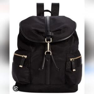 Calvin Klein Black Nylon Talia Backpack